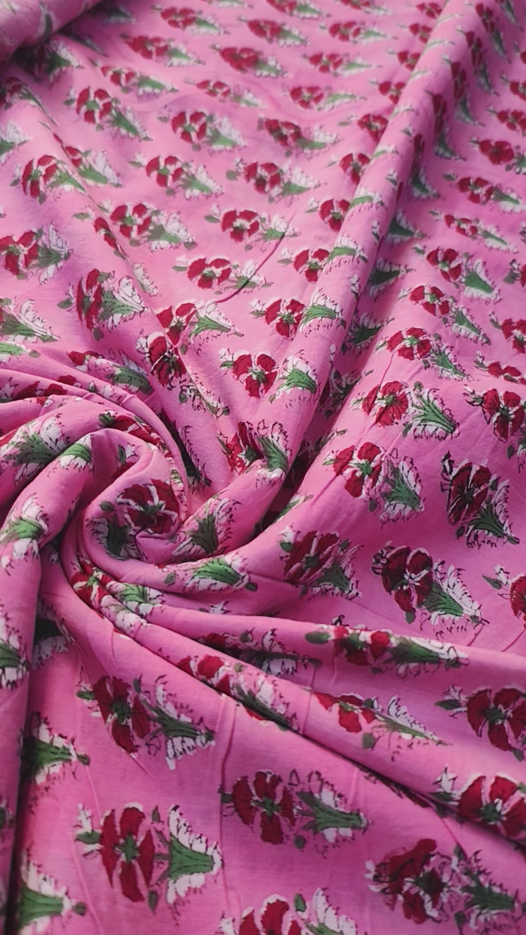 Bagru Block Print Pure Cotton Printed Fabric Material