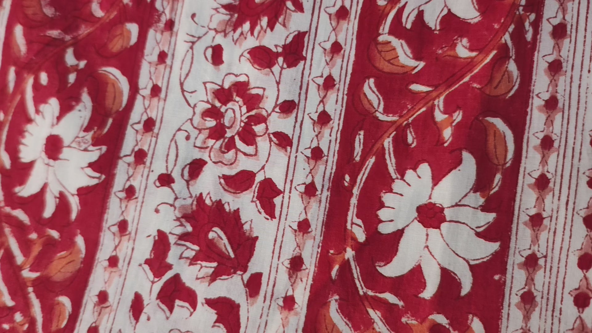 Bagru Block Print Pure Cotton Printed Fabric Material